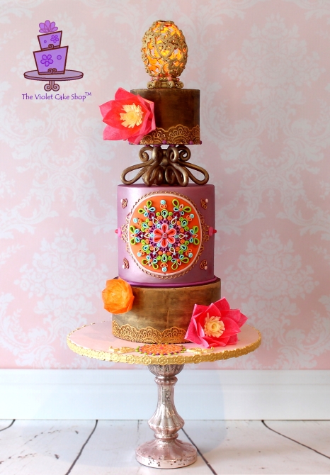The Violet Cake Shop - Festival of Lights - brighter - watermark