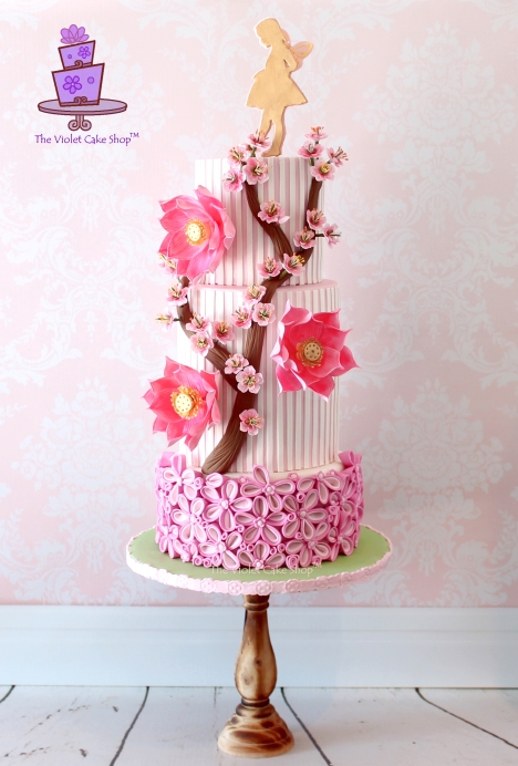 The Violet Cake Shop for Pretty Pink for Yasmine collab - final submission