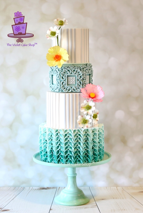 The Violet Cake Shop - CM Blue Ombre - Full - 1st - IMG_5453 - iii - cropped &amp; watermarked